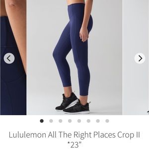 Lululemon All The Right Places 23”